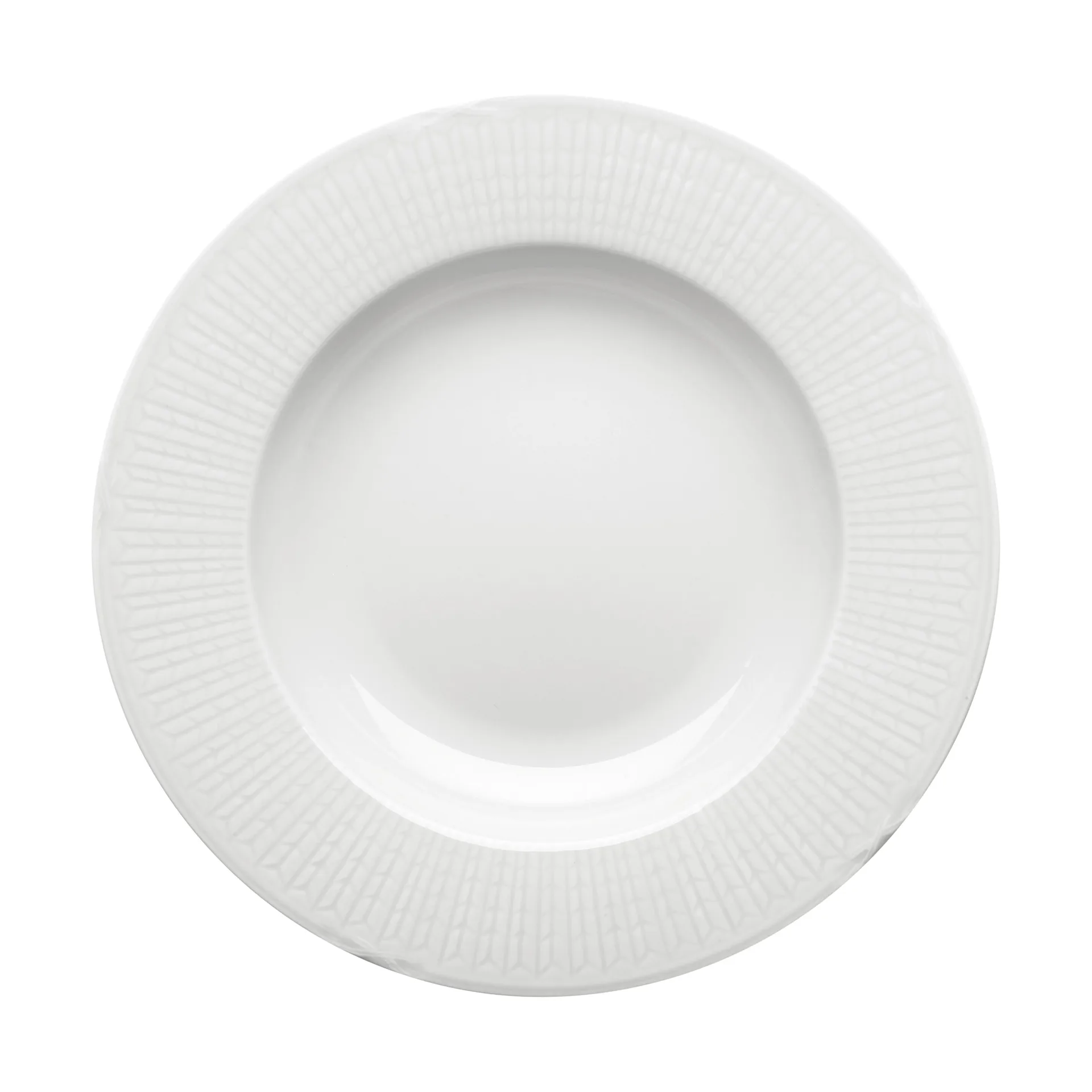 Swedish Grace dyp tallerken 25 cm 6-pk snø (hvit) Rörstrand