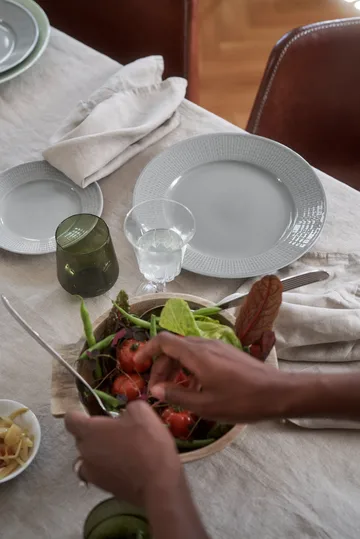 Swedish Grace dyp tallerken 25 cm 6-pk Tåke(grå) - Rörstrand