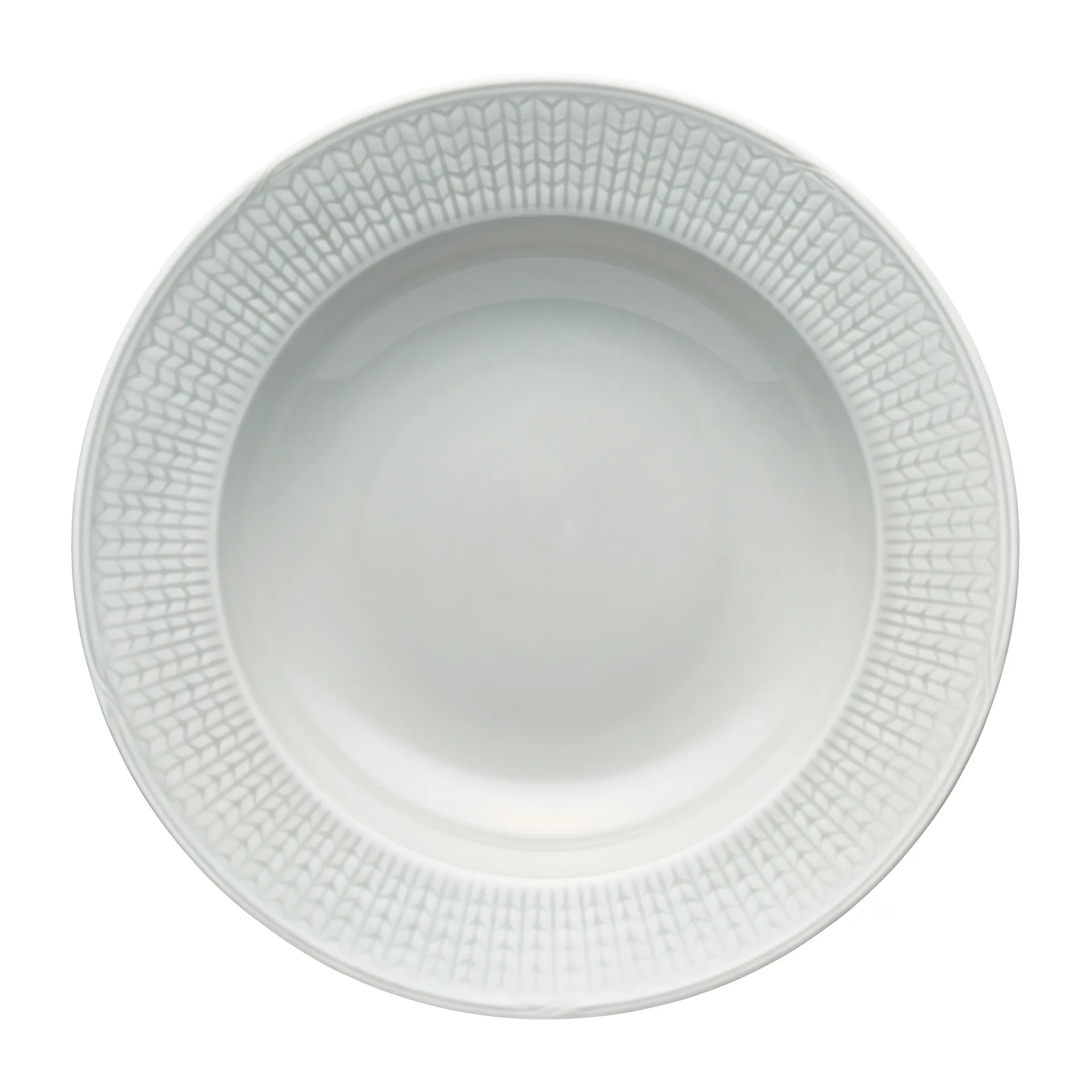 Swedish Grace dyp tallerken 25 cm 6-pk Tåke(grå) Rörstrand