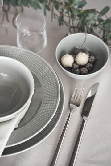 Swedish Grace dyp tallerken 25 cm 6-pk Tåke(grå) - undefined - Rörstrand
