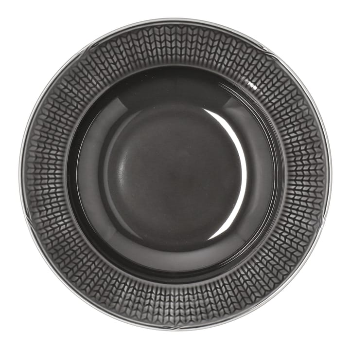 Swedish Grace dyp tallerken Ø25 cm, stein (mørkgrå) Rörstrand