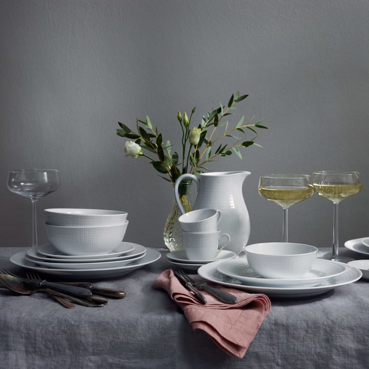 Swedish Grace kaffeskål Ø13 cm, Snø (hvit) Rörstrand