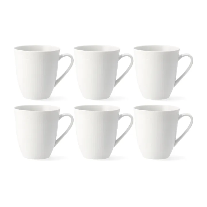 Swedish Grace kopp 50 cl 6-pk snø (hvit) - Rörstrand