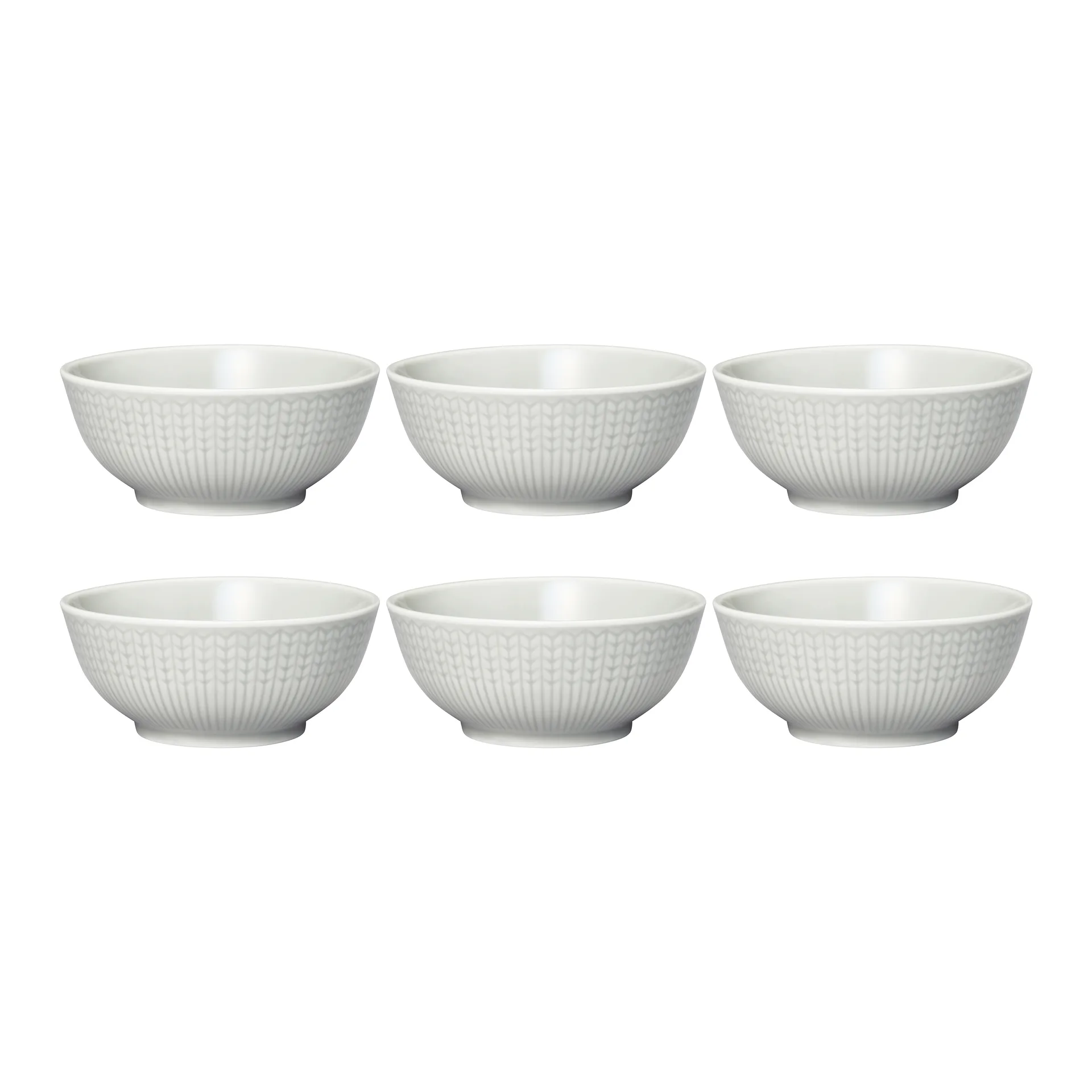 Swedish Grace skål liten 6-pk Tåke (grå),  Rörstrand