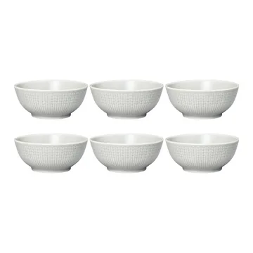 Swedish Grace skål liten 6-pk Tåke (grå) - Rörstrand