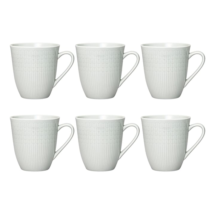 Swedish Grace stor kopp 6-pk Tåke (grå) - undefined - Rörstrand