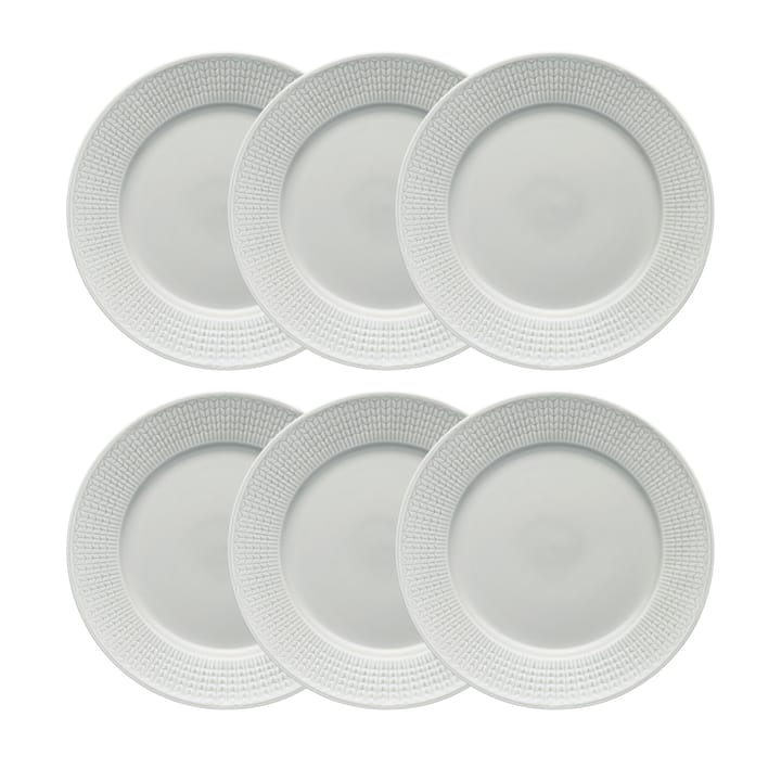 Swedish Grace tallerken Ø 27 cm 6-pk Tåke (grå) - undefined - Rörstrand