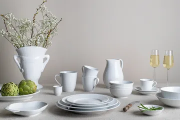 Swedish Grace tallerken Ø27 cm 8-pakning - Snø (hvit) - Rörstrand