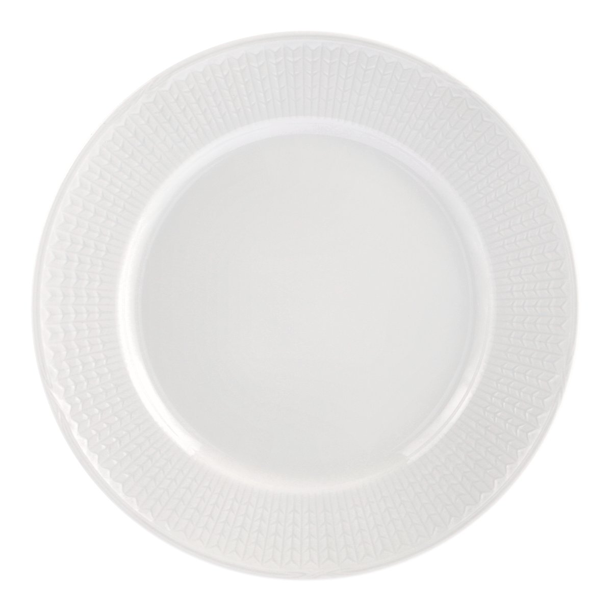 Rörstrand Swedish Grace tallerken 27 cm 6-pakk snø (hvit) hvit