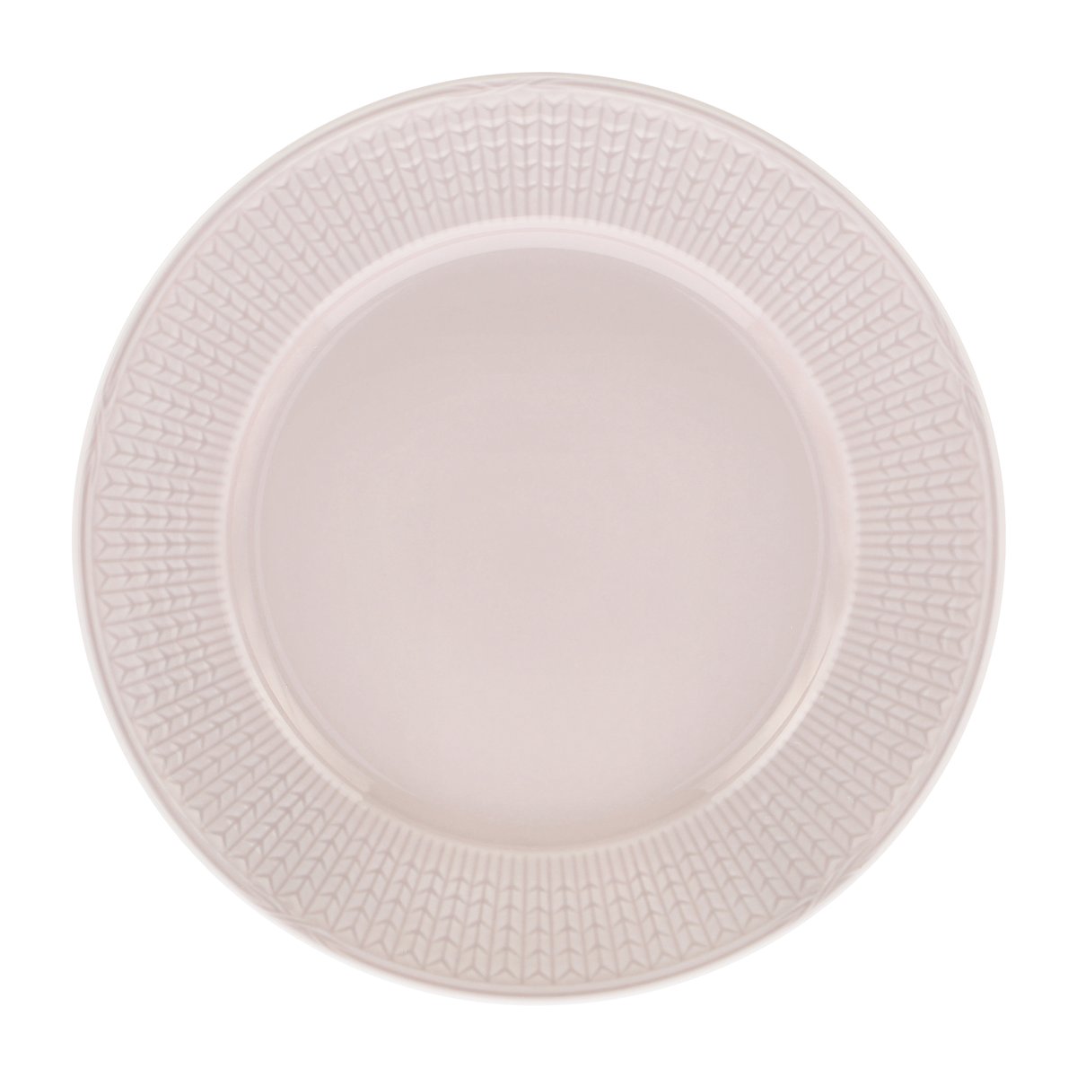 Rörstrand Swedish Grace tallerken 27 cm rosa | Skandinavisk Design | Middagstallerkener | Rosa