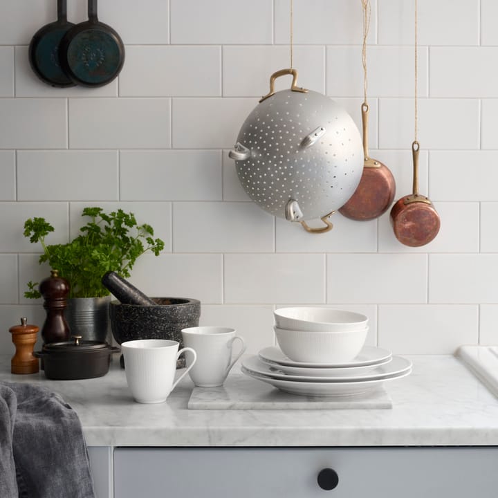 Swedish Grace tallerken liten Ø 21 cm - hvit - Rörstrand