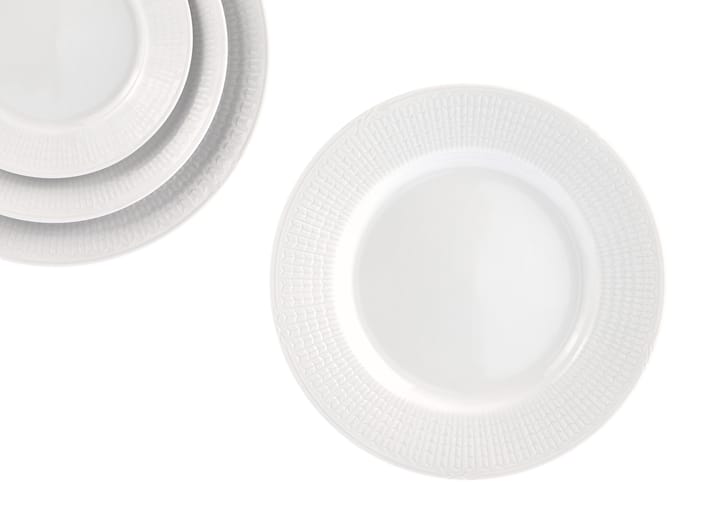 Swedish Grace tallerken liten Ø 21 cm - hvit - Rörstrand