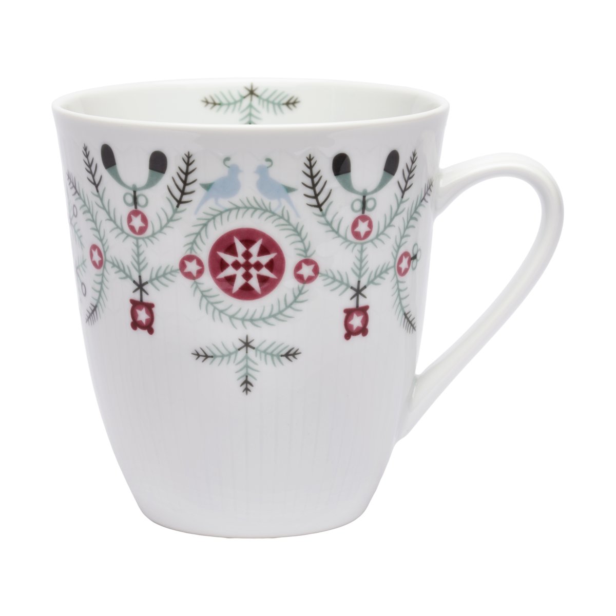 Rörstrand Swedish Grace Winter kopp 50 cl Hvit | Skandinavisk Design | Kaffekopper | Multi