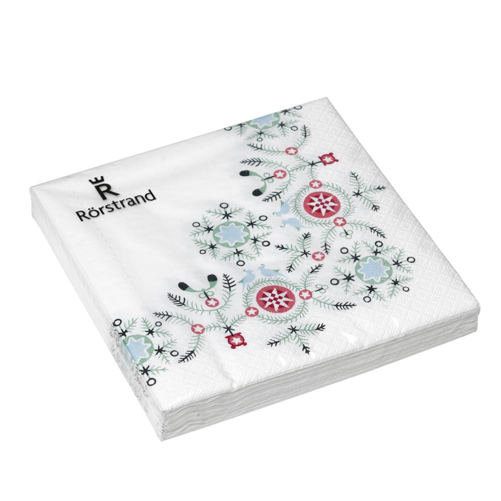 Rörstrand - Swedish Grace Winter serviett 33x33 cm 20 stk