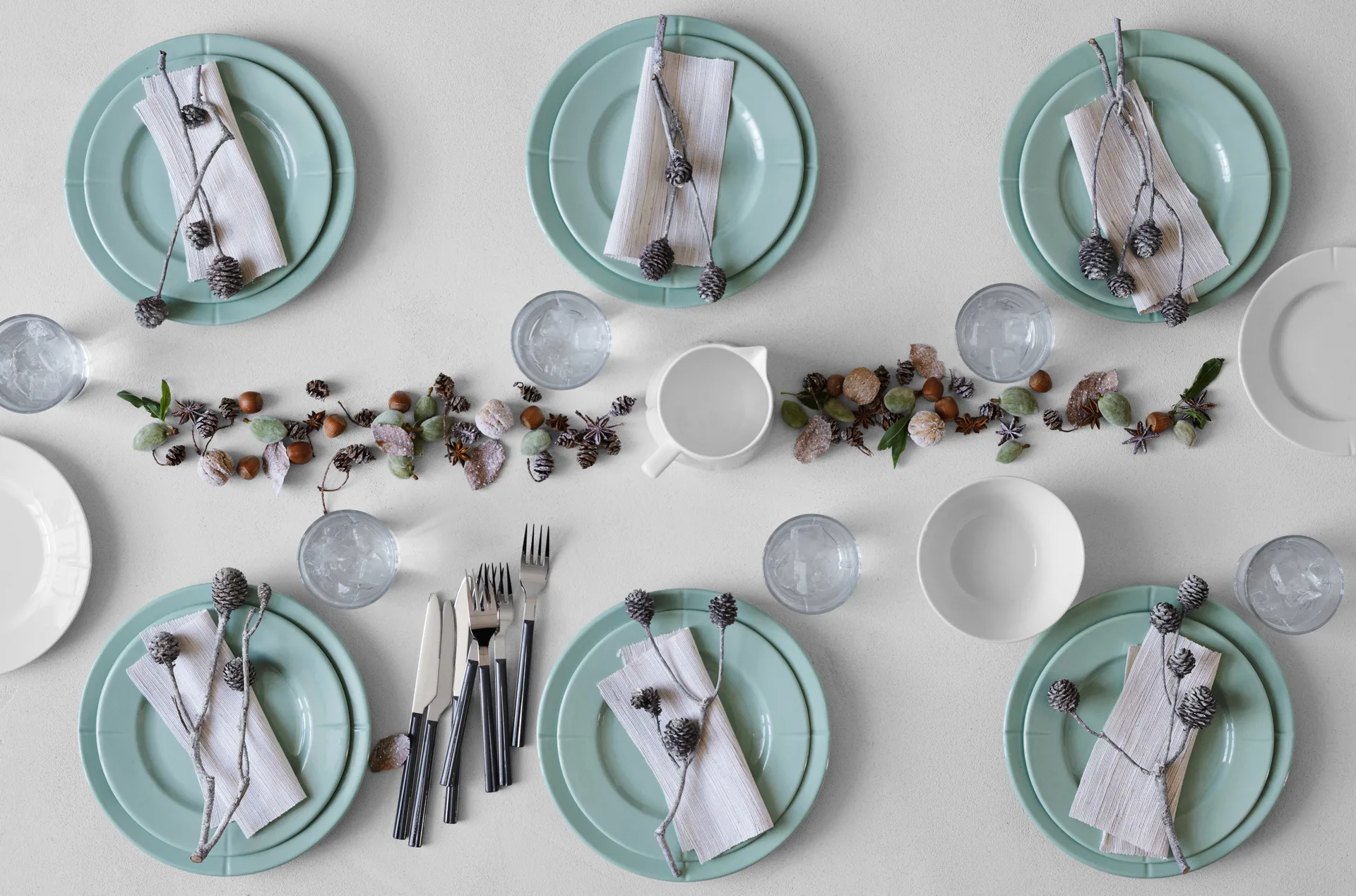 Grand Cru Bistro bestikksett 16 deler, Ash-grey Rosendahl