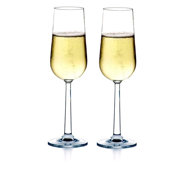 Grand Cru champagneglass 2-stk. - klar 2-stk - Rosendahl