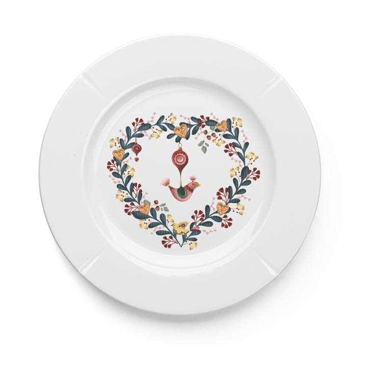 Rosendahl - Grand Cru Cottage tallerken 19,5 cm hvit