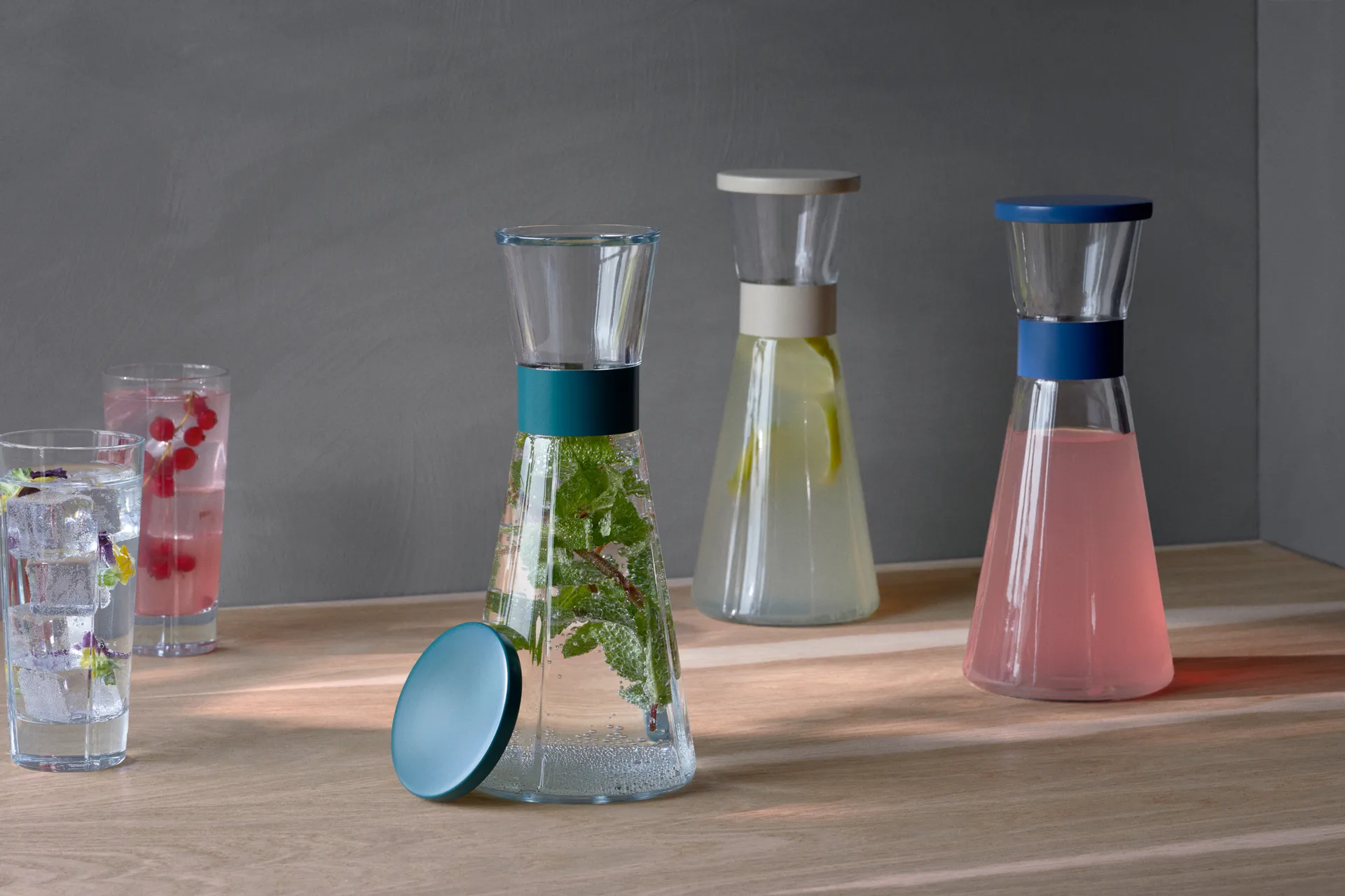 Grand Cru karaffel, Ocean blue Rosendahl