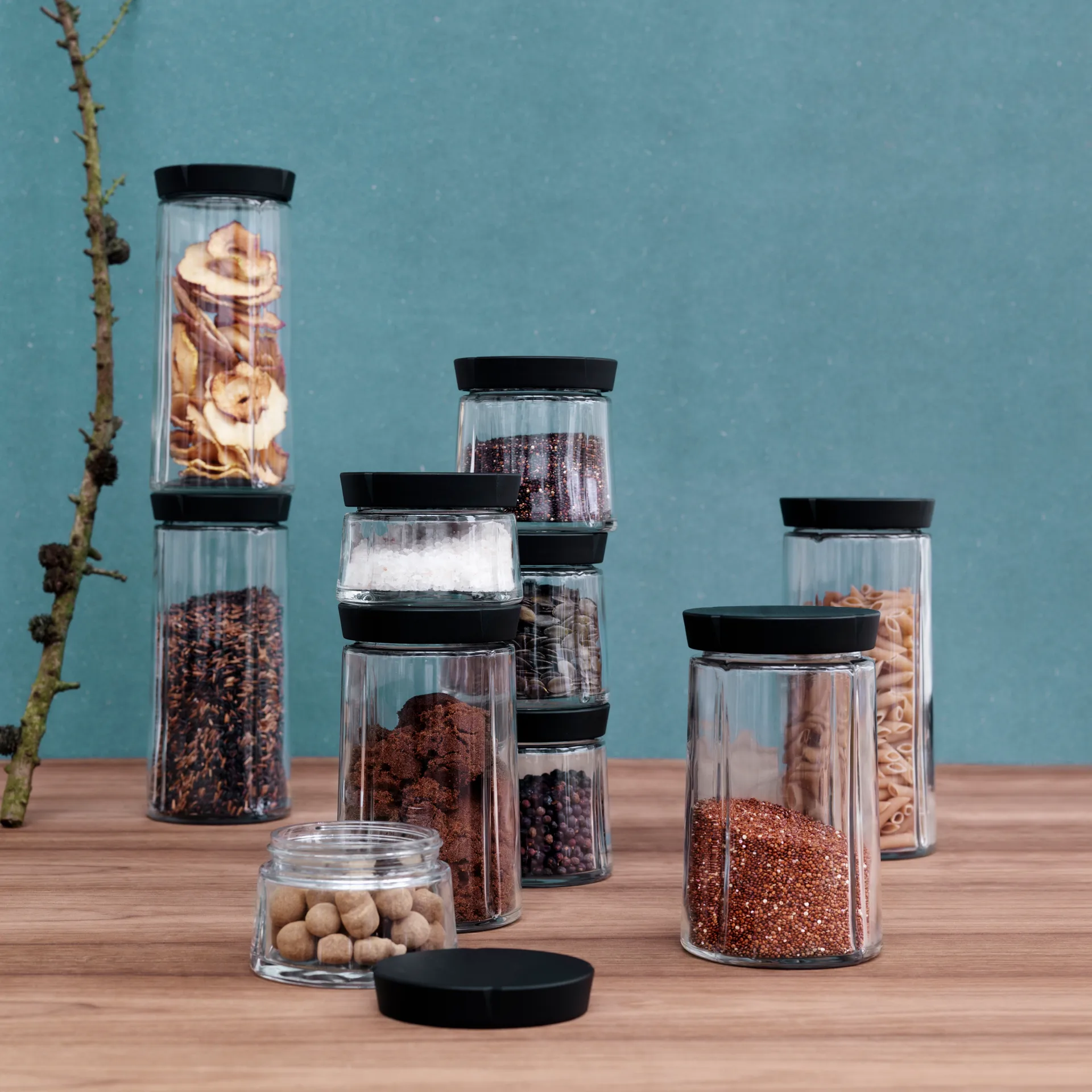 Grand Cru oppbevaringskrukke glass, 1 l Rosendahl