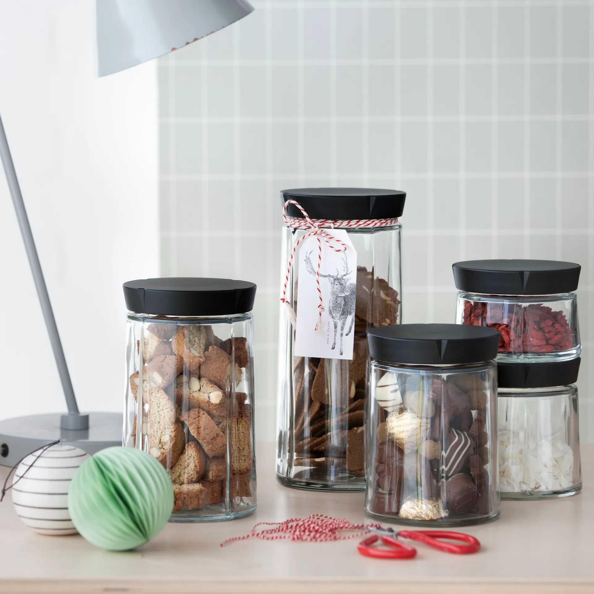 Grand Cru oppbevaringskrukke glass, 1 l Rosendahl