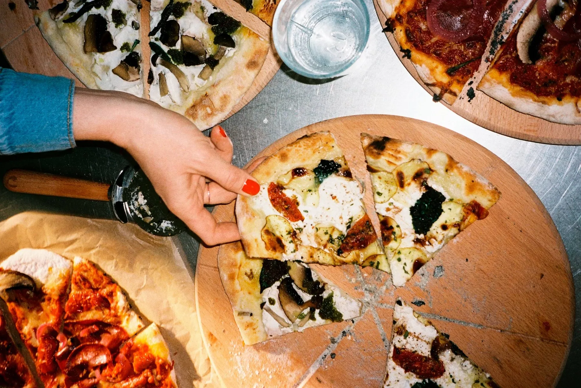 Grand Cru pizzabrett og pizzaskjærer, Bøk, Ø35 cm Rosendahl