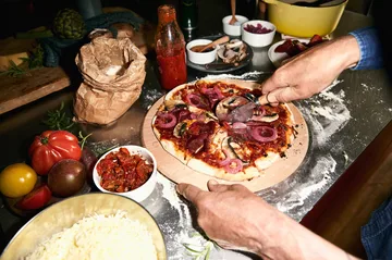 Grand Cru snacksskål og skje - Hvit, Ø9 cm - Rosendahl
