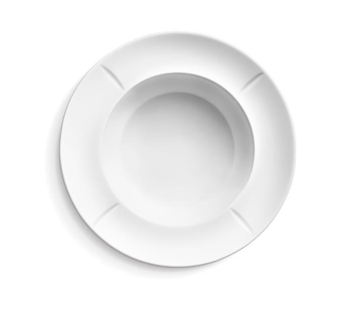 Grand Cru Soft dyp tallerken Ø 25 cm, Hvit Rosendahl