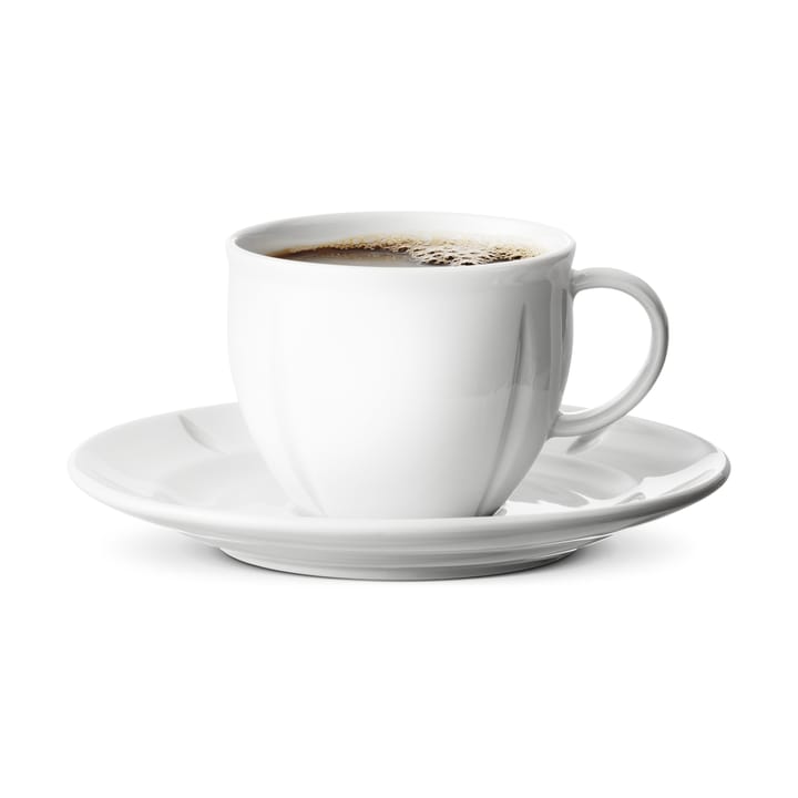 Grand Cru Soft kaffekopp med fat 28 cl - Hvit - Rosendahl