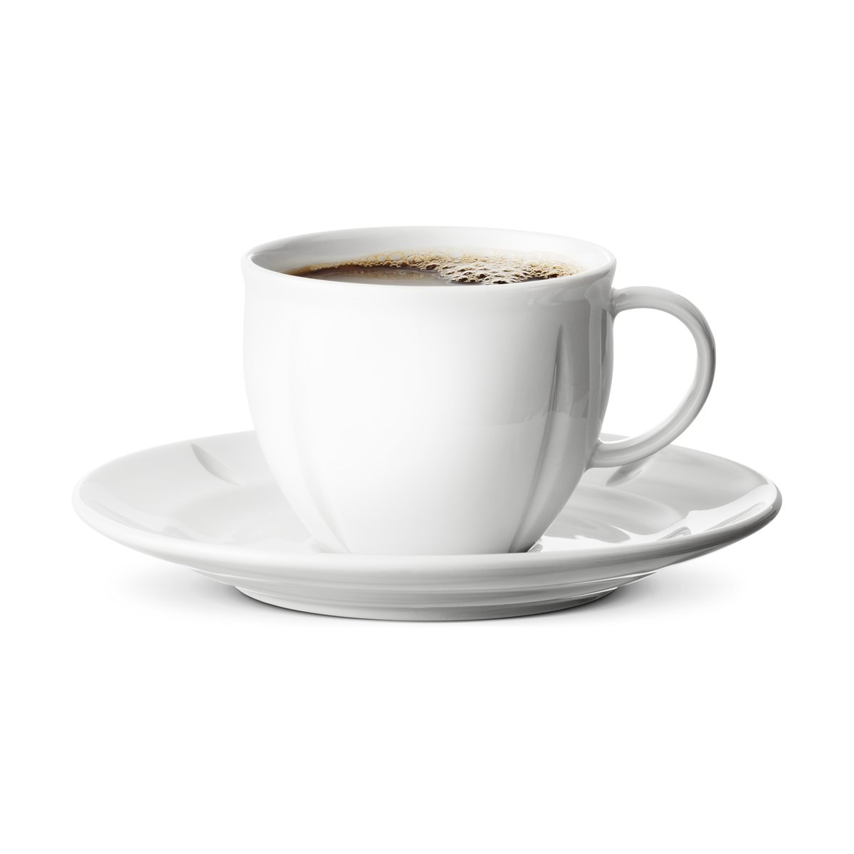 Rosendahl Grand Cru Soft kaffekopp med fat 28 cl Hvit