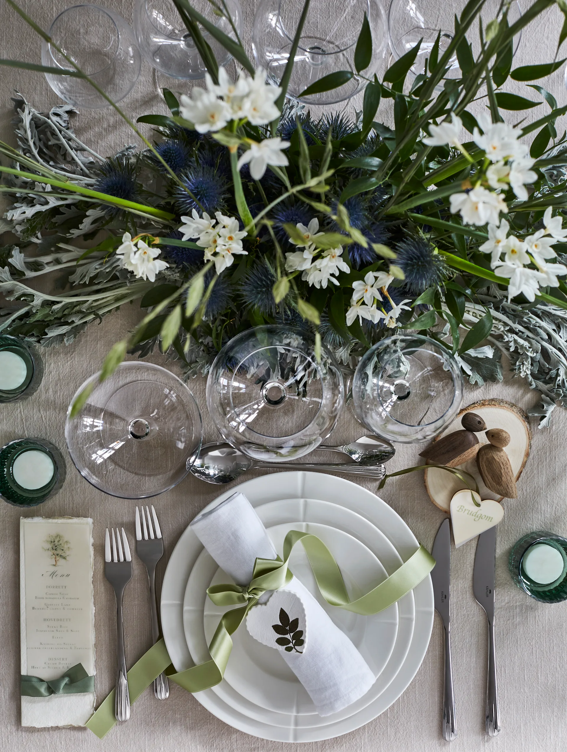 Grand Cru tallerken Ø 27 cm 4-pakning, Hvit Rosendahl