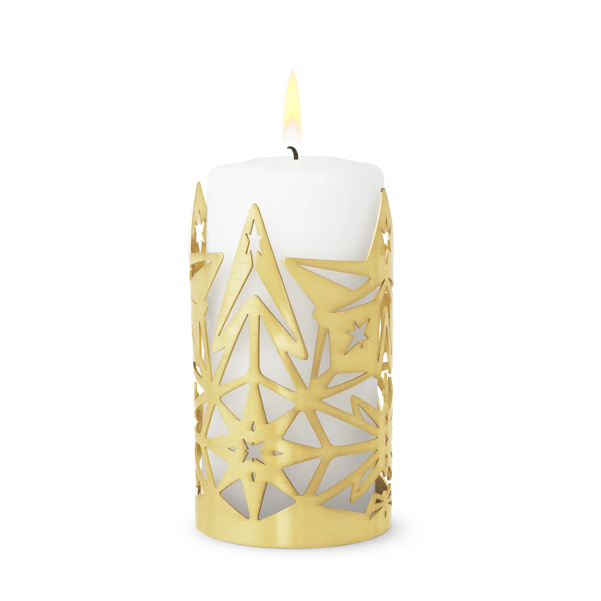 Karen Blixen lyslykt 13,5 cm, Forgyllet Rosendahl