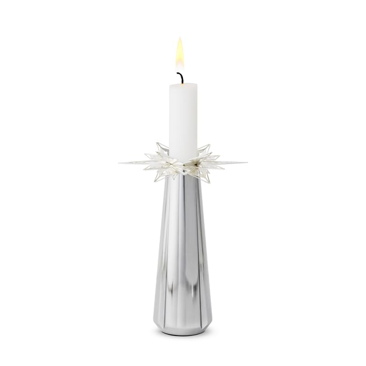 Karen Blixen lysmansjett stjerne 3 cm 2-pakning, Forsølvet Rosendahl