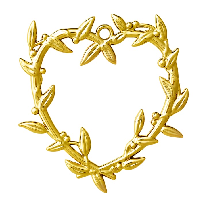 Karen Blixen mistelteinhjerte juletrepynt 7 cm - undefined - Rosendahl