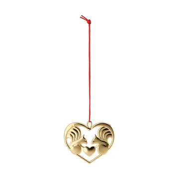 Karen Blixen nuts about you dekorasjonsanheng - Forgylt, 6 cm - Rosendahl