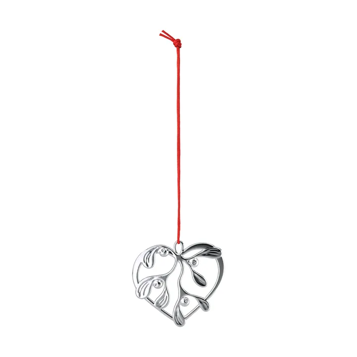 Karen Blixen under the mistletoe - Forsølvet, 6 cm - Rosendahl
