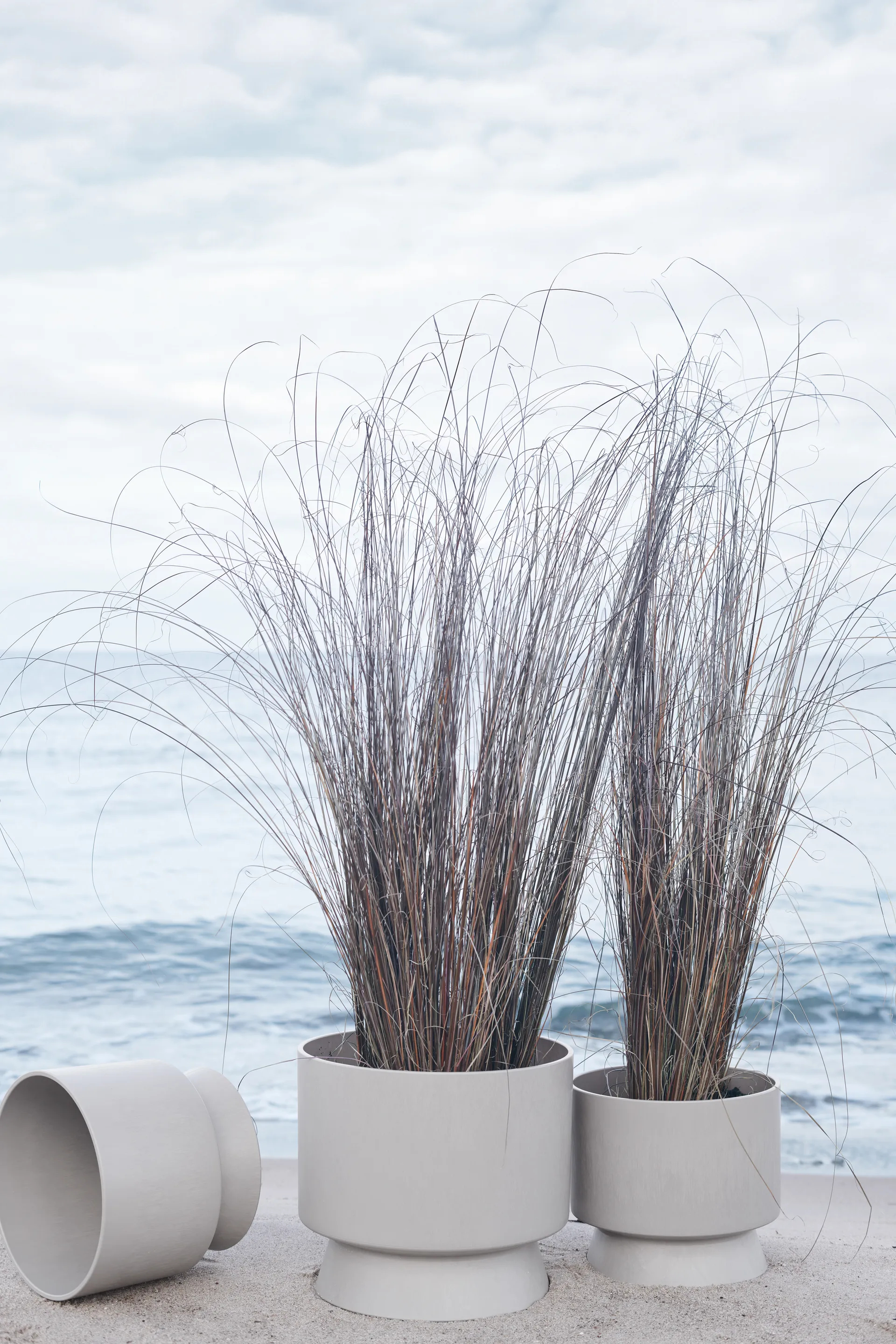 Ro blomsterkrukke Ø 24 cm, Sand Rosendahl