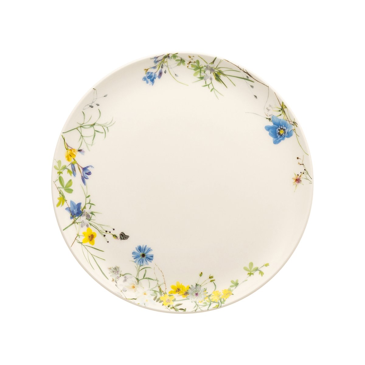 Rosenthal Brillance Fleurs des Alpes tallerken 21 cm Multi
