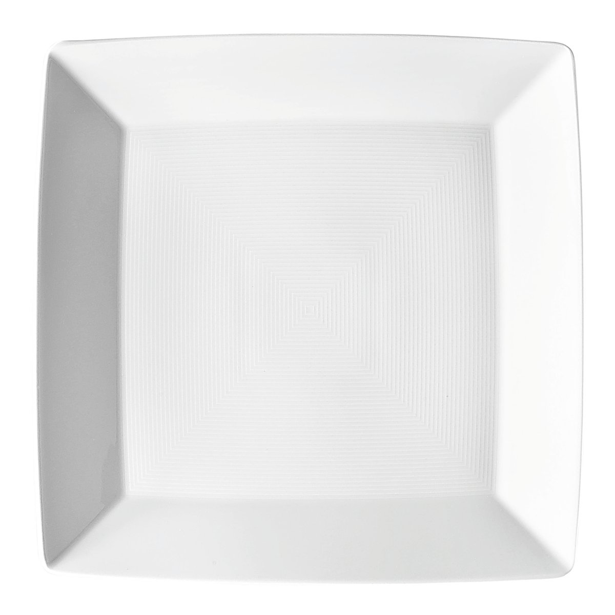 Rosenthal Loft kvadratisk tallerken hvit Ø 27 cm