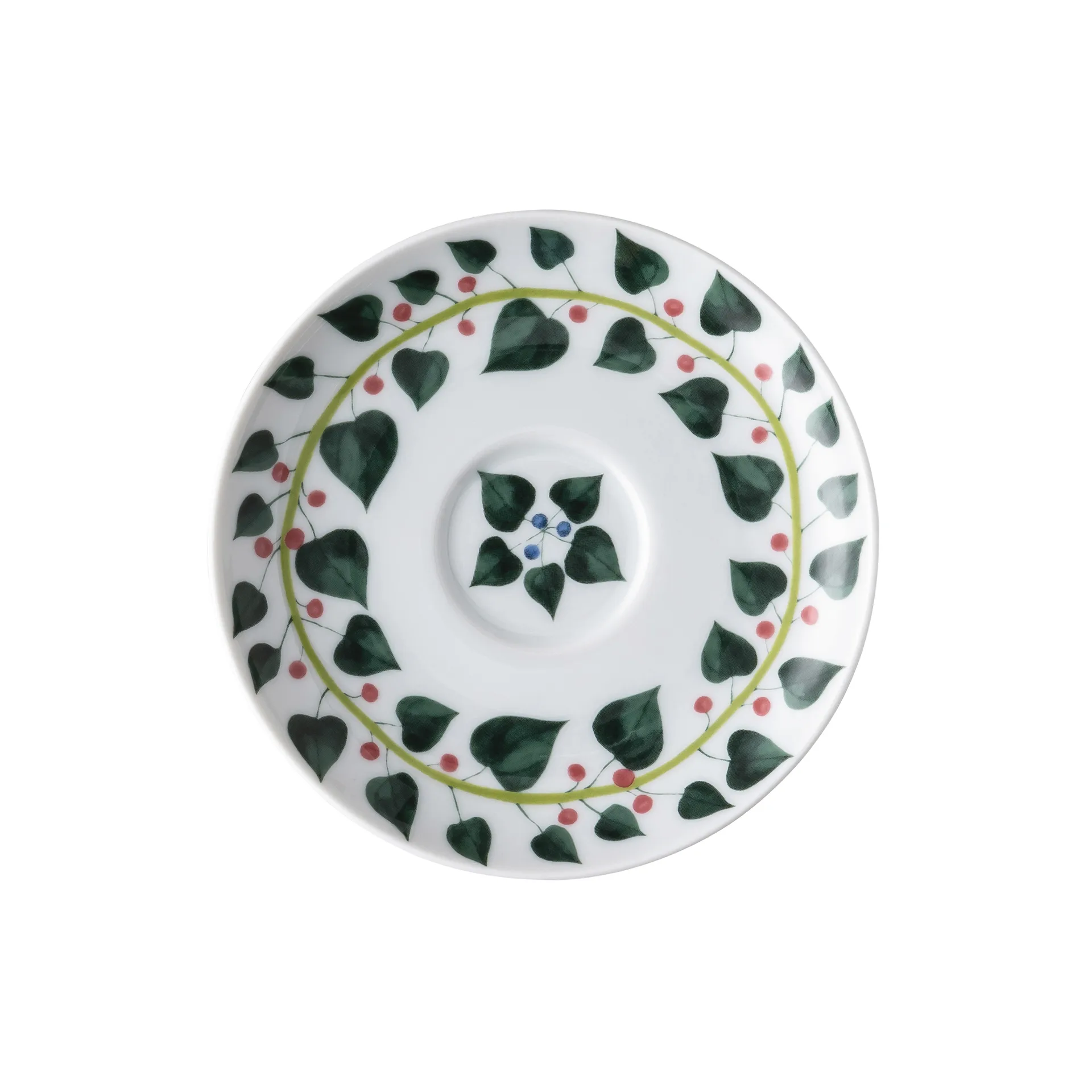 Magic Garden Foliage espressofat 12 cm, Hvit-grønn Rosenthal