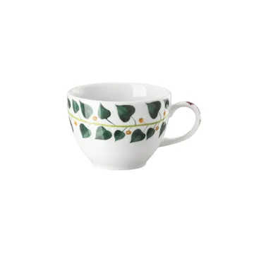 Magic Garden Foliage espressokopp 8 cl - Hvit-grønn - Rosenthal