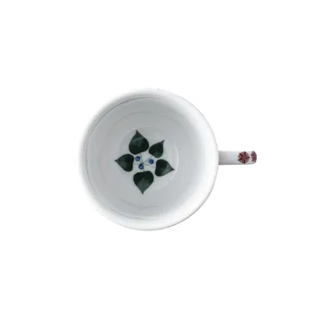 Magic Garden Foliage espressokopp 8 cl - Hvit-grønn - Rosenthal