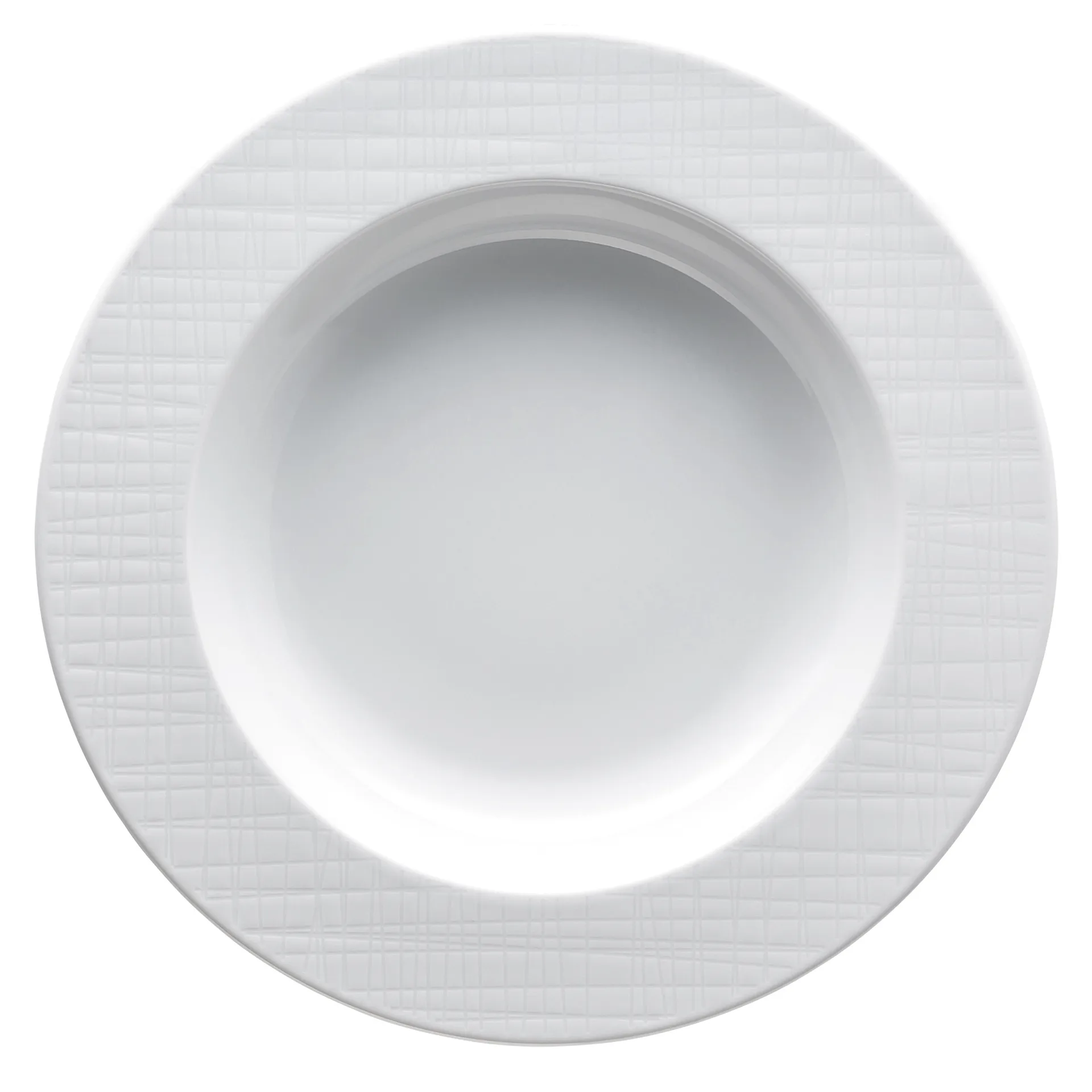 Mesh Rim dyp tallerken 23 cm, Hvit Rosenthal