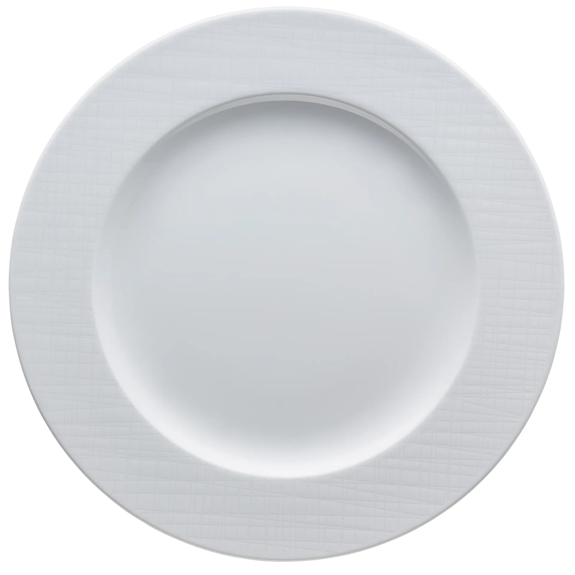 Mesh Rim tallerken 28 cm, Hvit Rosenthal