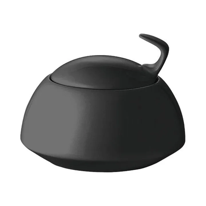 TAC Gropius sukkerskål Ø9,7 cm - Black - Rosenthal