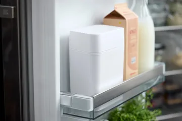 Classic osteboks inkl. osteskjærer 16,5x10x19 cm - Hvit - Rosti