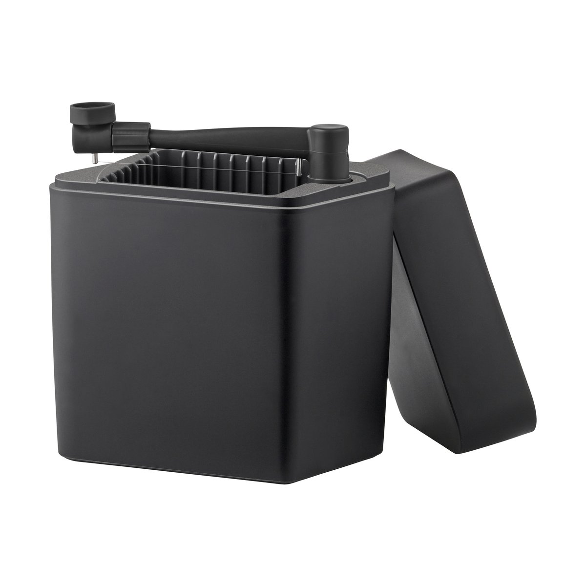 Rosti Classic osteboks inkl. osteskjærer 16,5x10x19 cm Svart