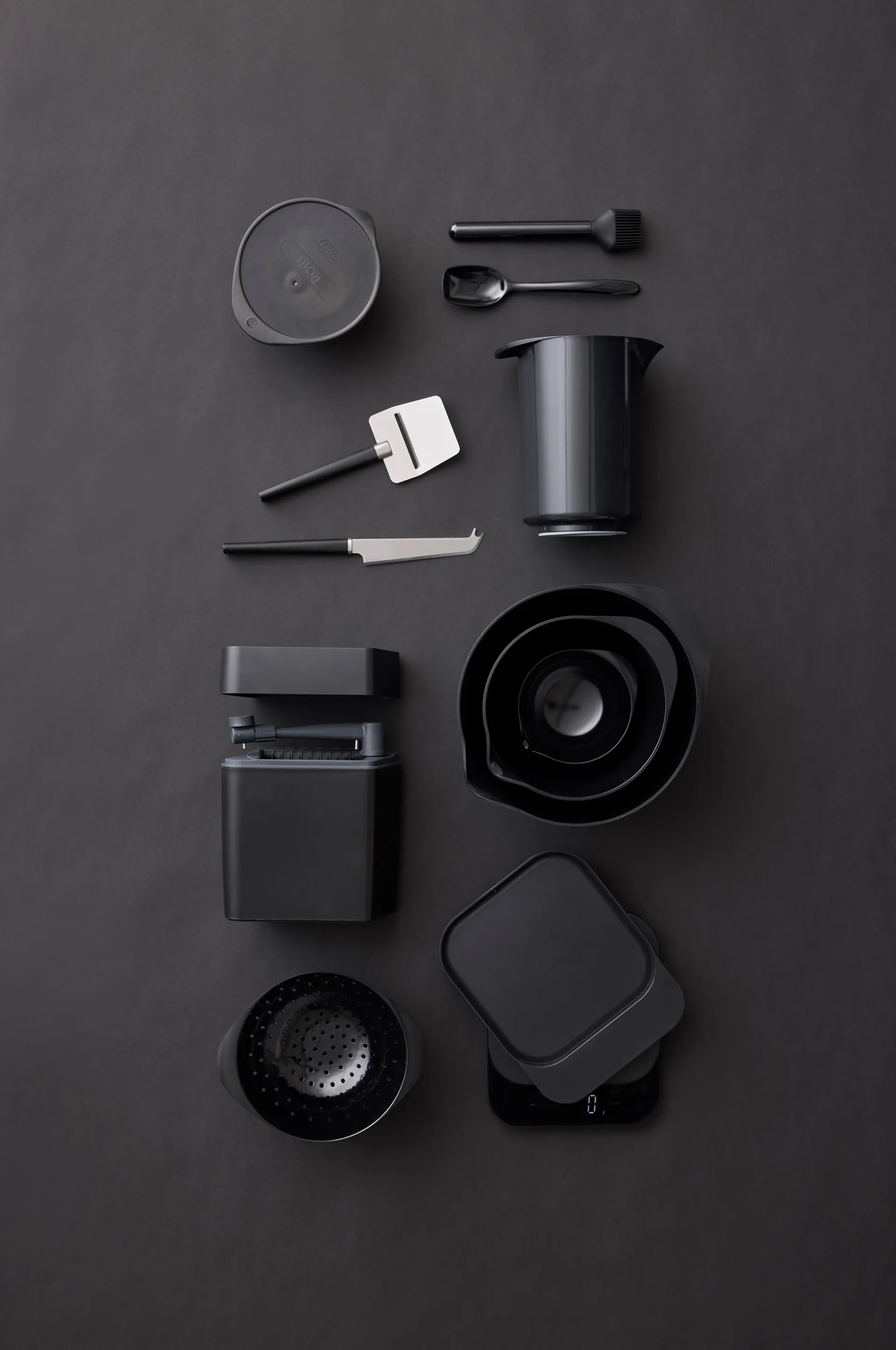 Margrethe dørslag til bolle 1,5 L, Black Rosti