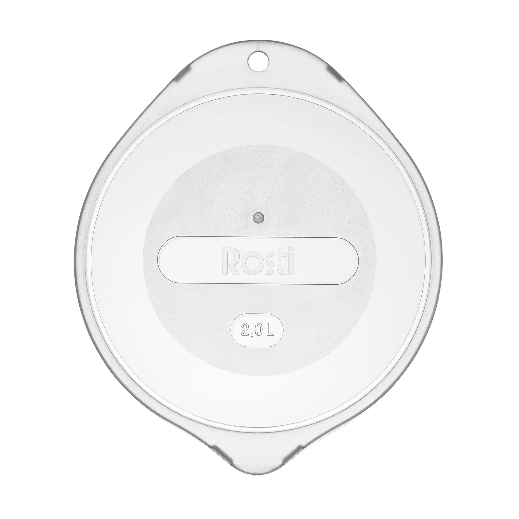 Margrethe lokk til skål 2 l, Klar Rosti