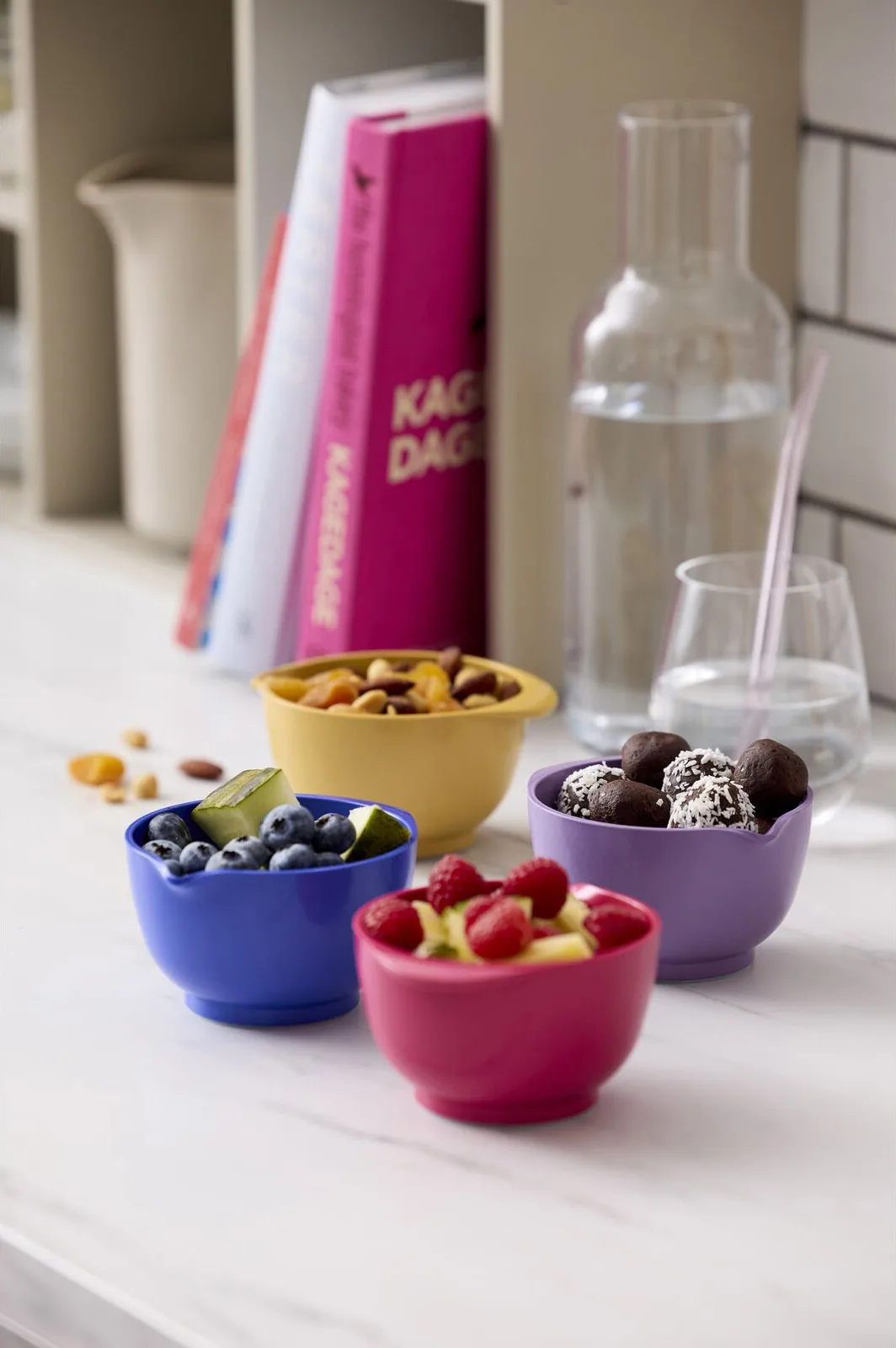 Margrethe miniskål 25 ml 6-pakning, Electric blue Rosti