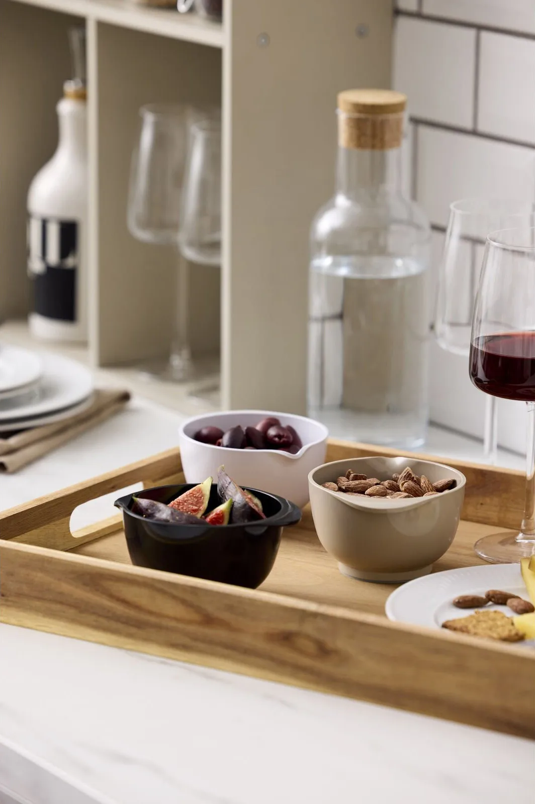 Margrethe miniskål 25 ml 6-pakning, Hvit Rosti